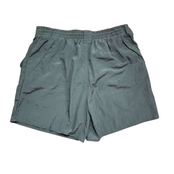 Pro Spirit Shorts Mens Size L Large Solid All Green Cargo Outdoor Nylon Active - Picture 4 of 5